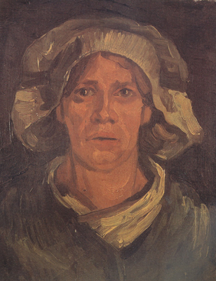 Head of a Peasant Woman with White Cap (nn04)